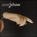 JAMIEshow - JAMIEshow - Right Hand R2 - Jamie Skintone - Red Nail - Hands
